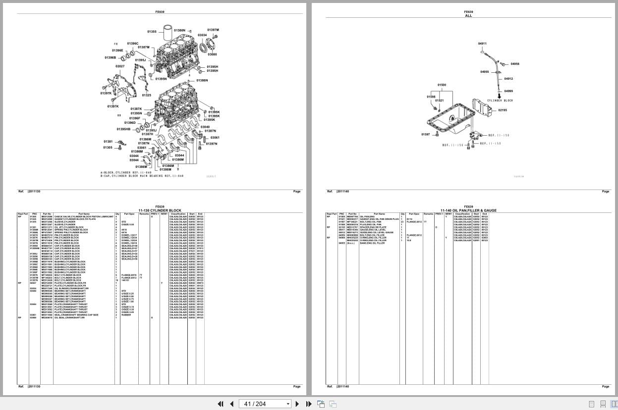 Mitsubishi Fuso Truck FE639 Euro Spare Parts Catalog (2)