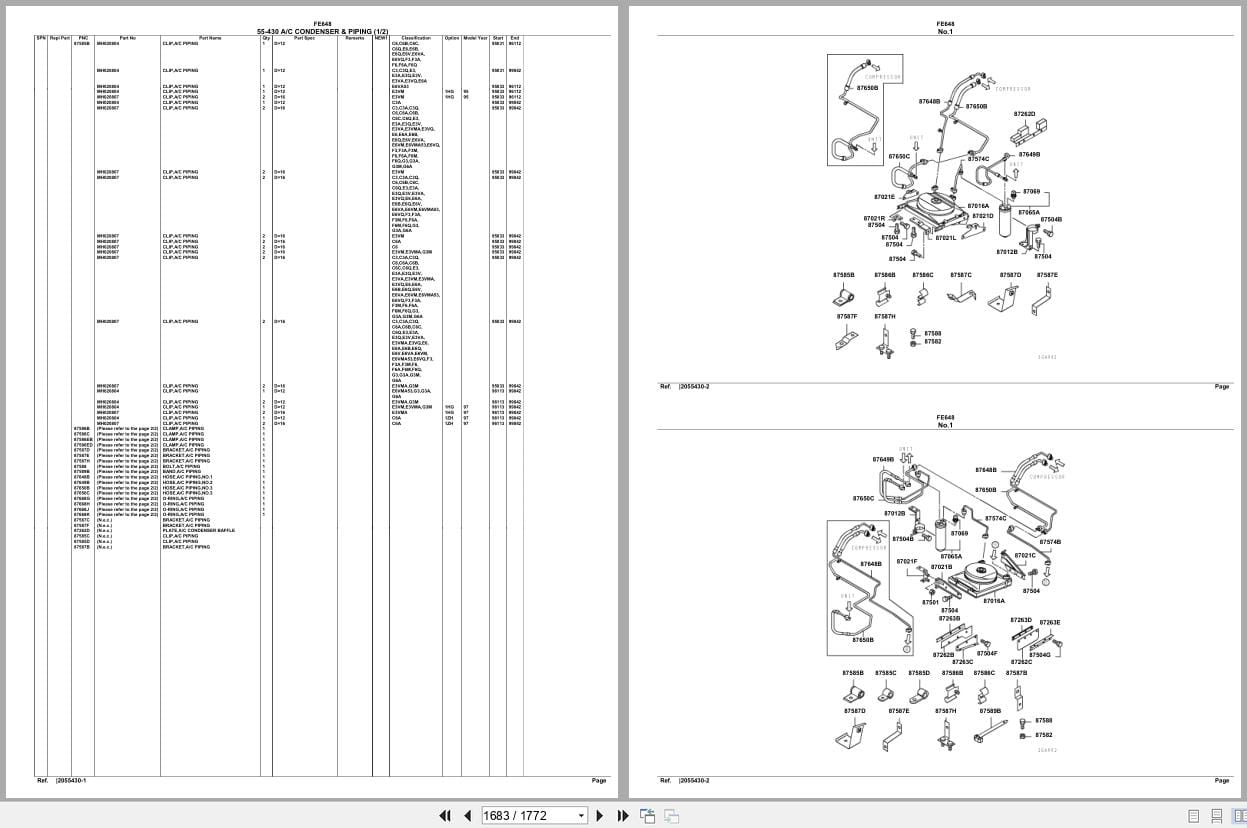 Mitsubishi Fuso Truck FE648 Spare Parts Catalog (2)