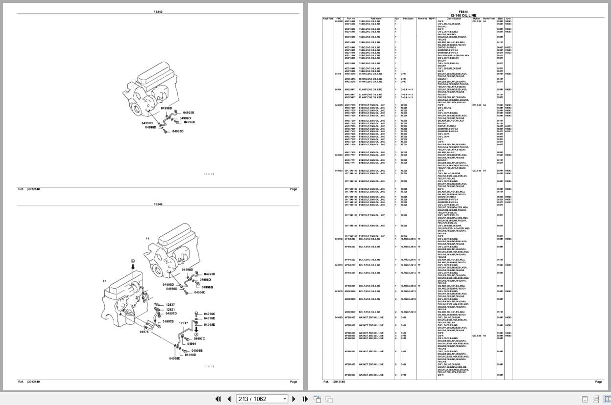 Mitsubishi Fuso Truck FE649 GXP Spare Parts Catalog (2)