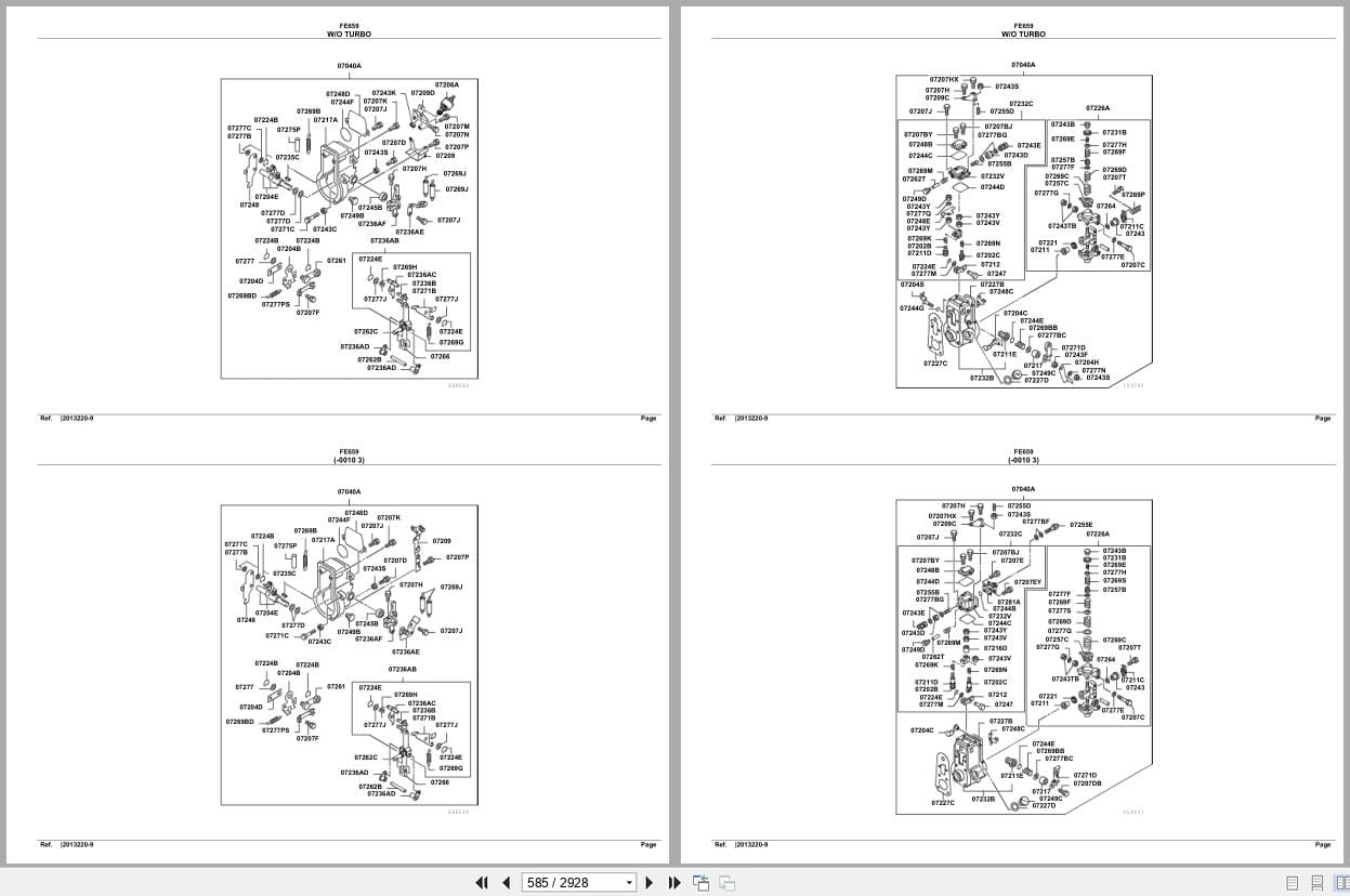 Mitsubishi Fuso Truck FE659 Euro Spare Parts Catalog (2)