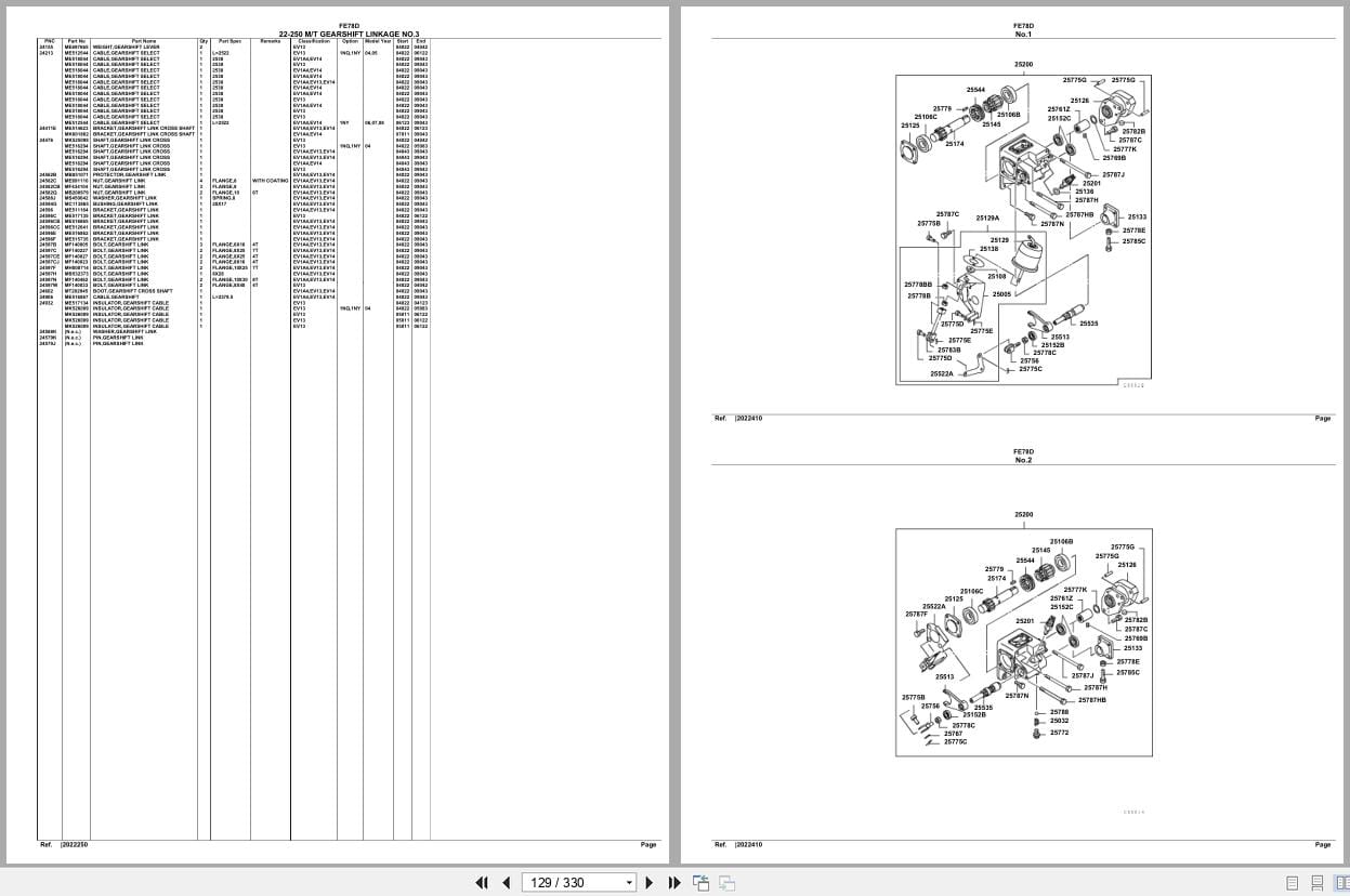 Mitsubishi Fuso Truck FE78D Spare Parts Catalog (2)