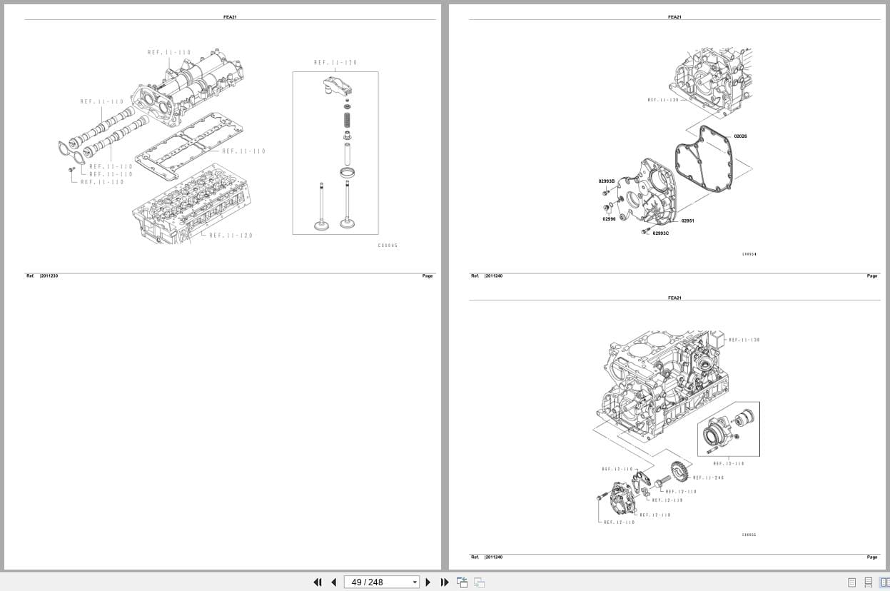 Mitsubishi Fuso Truck FEA21 Euro Spare Parts Catalog (2)