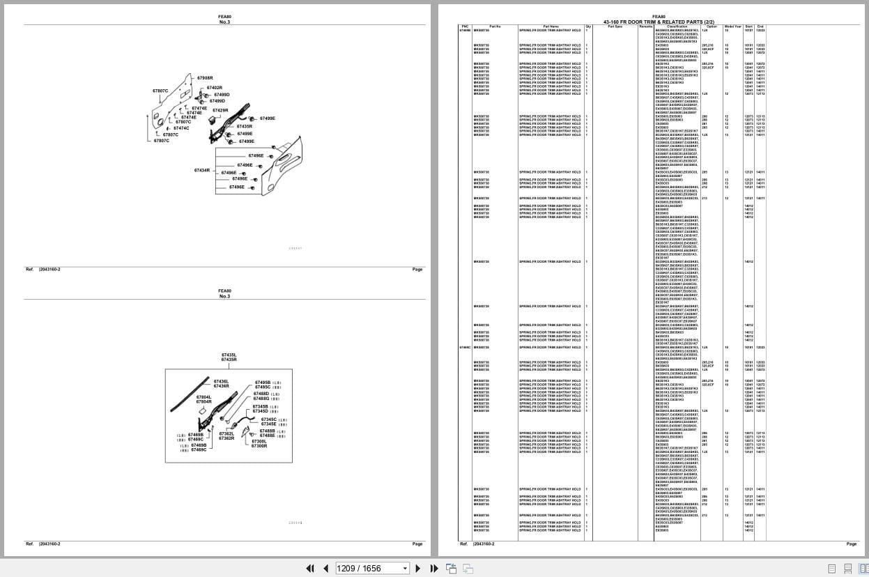 Mitsubishi Fuso Truck FEA80 Spare Parts Catalog (2)