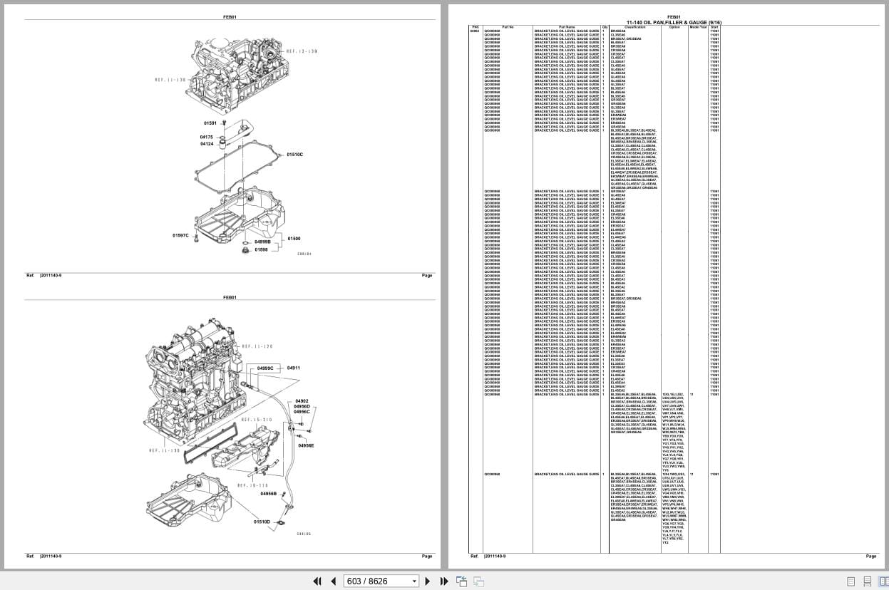 Mitsubishi Fuso Truck FEB01 Euro Spare Parts Catalog (2)