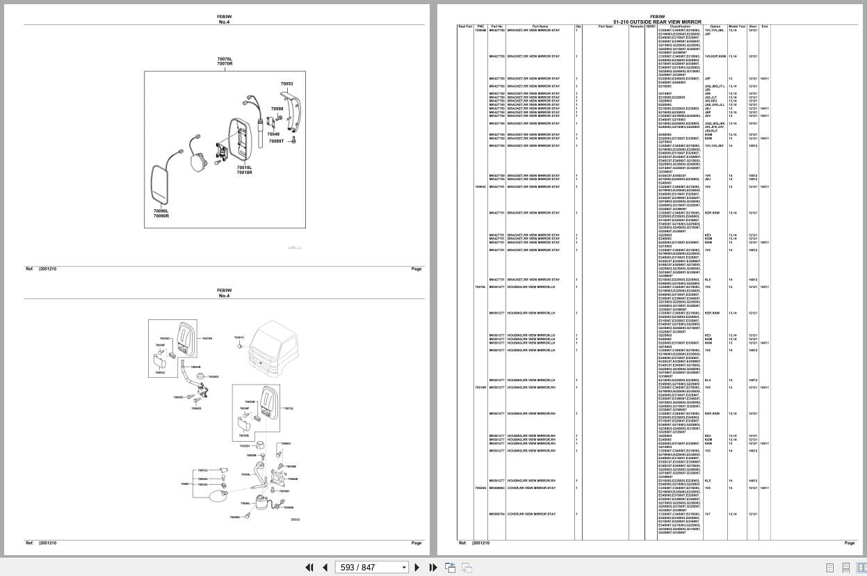 Mitsubishi Fuso Truck FEB5W Spare Parts Catalog (2)