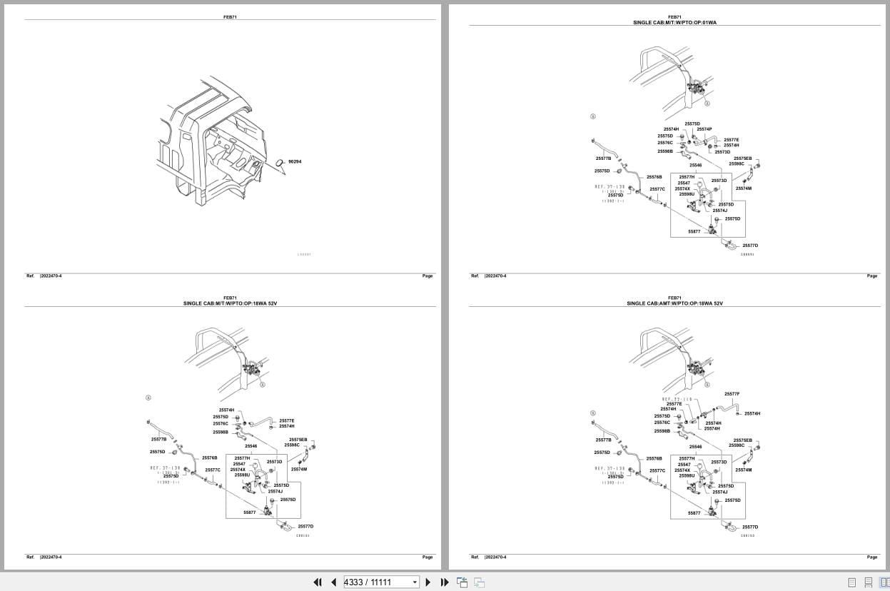 Mitsubishi Fuso Truck FEB71 Euro Spare Parts Catalog (2)