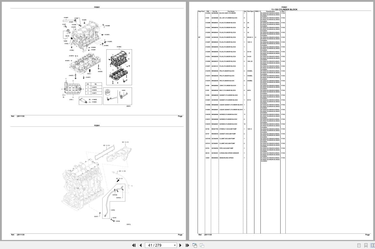 Mitsubishi Fuso Truck FEB91 Euro Spare Parts Catalog (2)