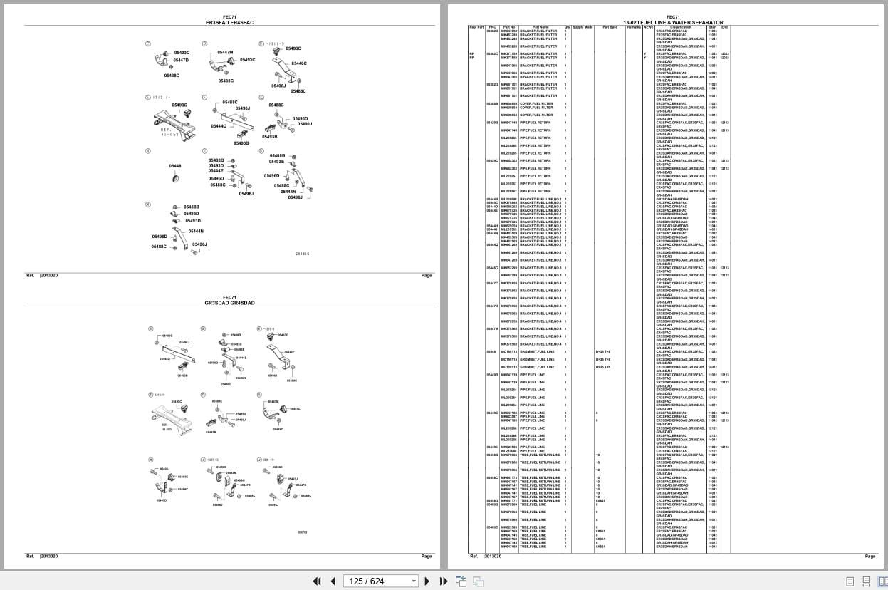 Mitsubishi Fuso Truck FEC71 GXP Spare Parts Catalog (2)