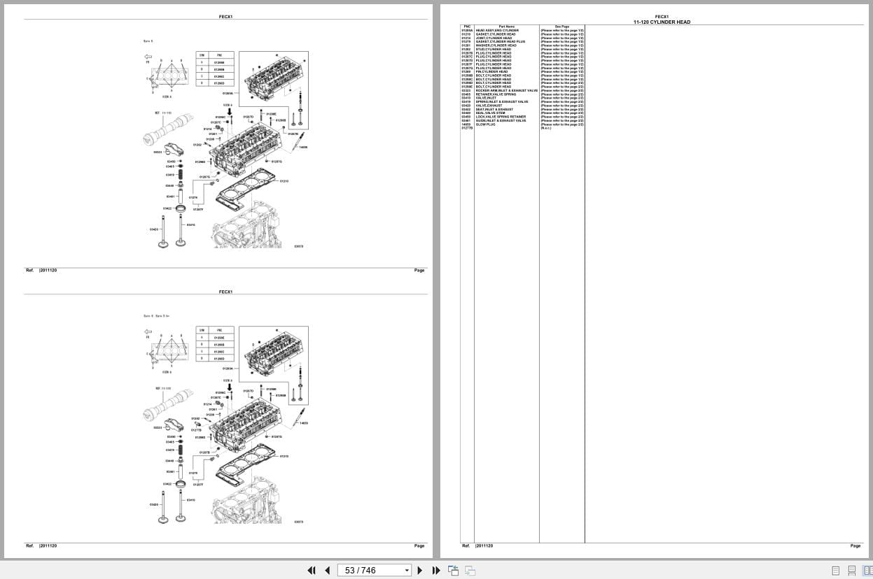 Mitsubishi Fuso Truck FECX1 Euro Spare Parts Catalog (2)