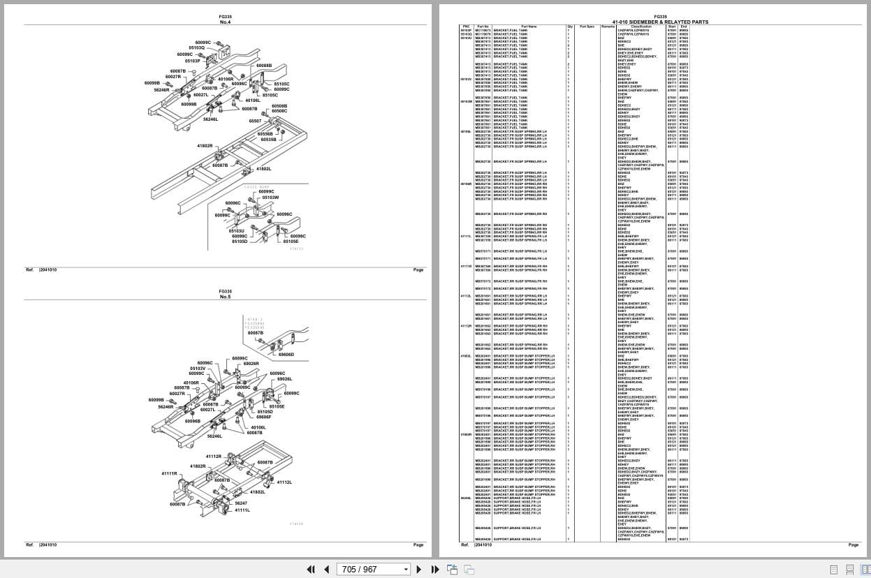 Mitsubishi Fuso Truck FG335 Spare Parts Catalog (2)