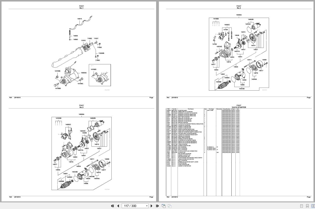 Mitsubishi Fuso Truck FG437 Spare Parts Catalog (2)