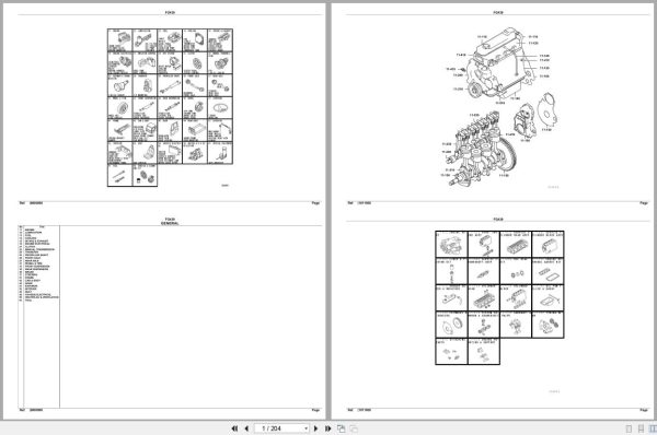 Mitsubishi Fuso Truck Fg439 North America Spare Parts Catalog (1)