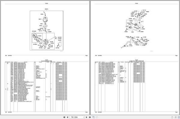 Mitsubishi Fuso Truck Fg439 North America Spare Parts Catalog (2)