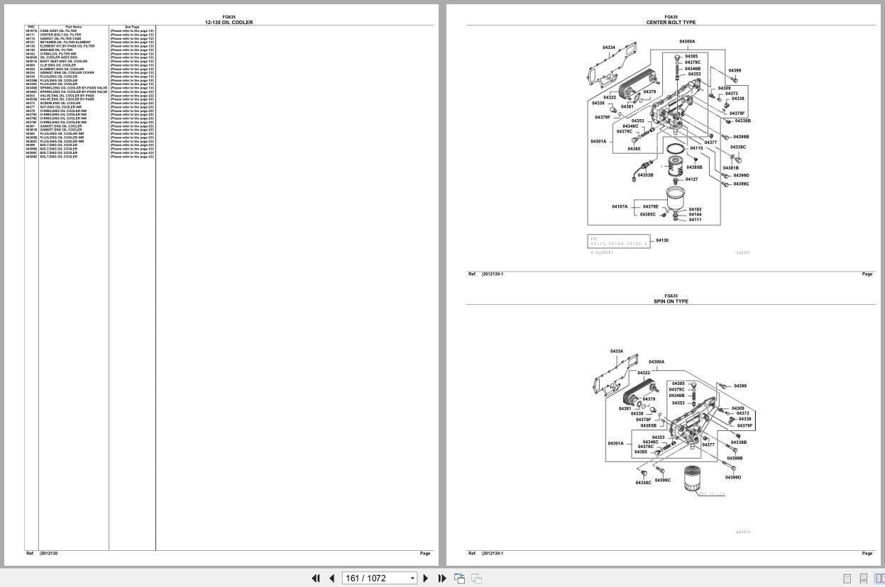 Mitsubishi Fuso Truck FG635 GXP Spare Parts Catalog (2)