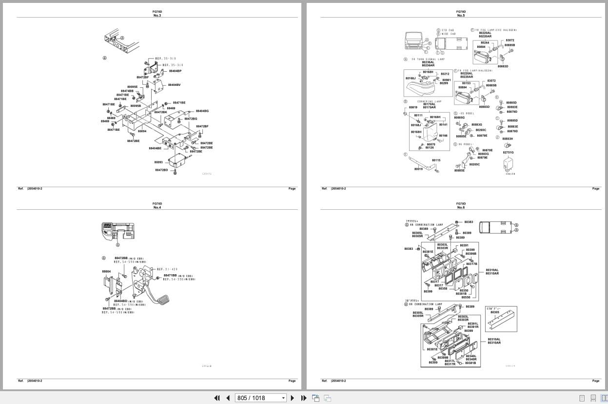 Mitsubishi Fuso Truck FG70D Spare Parts Catalog (2)