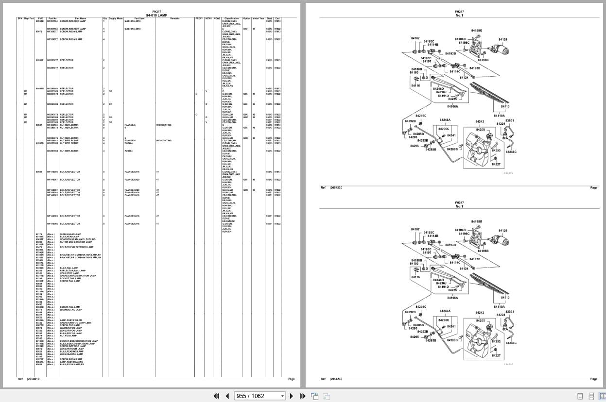 Mitsubishi Fuso Truck FH217 Spare Parts Catalog (2)