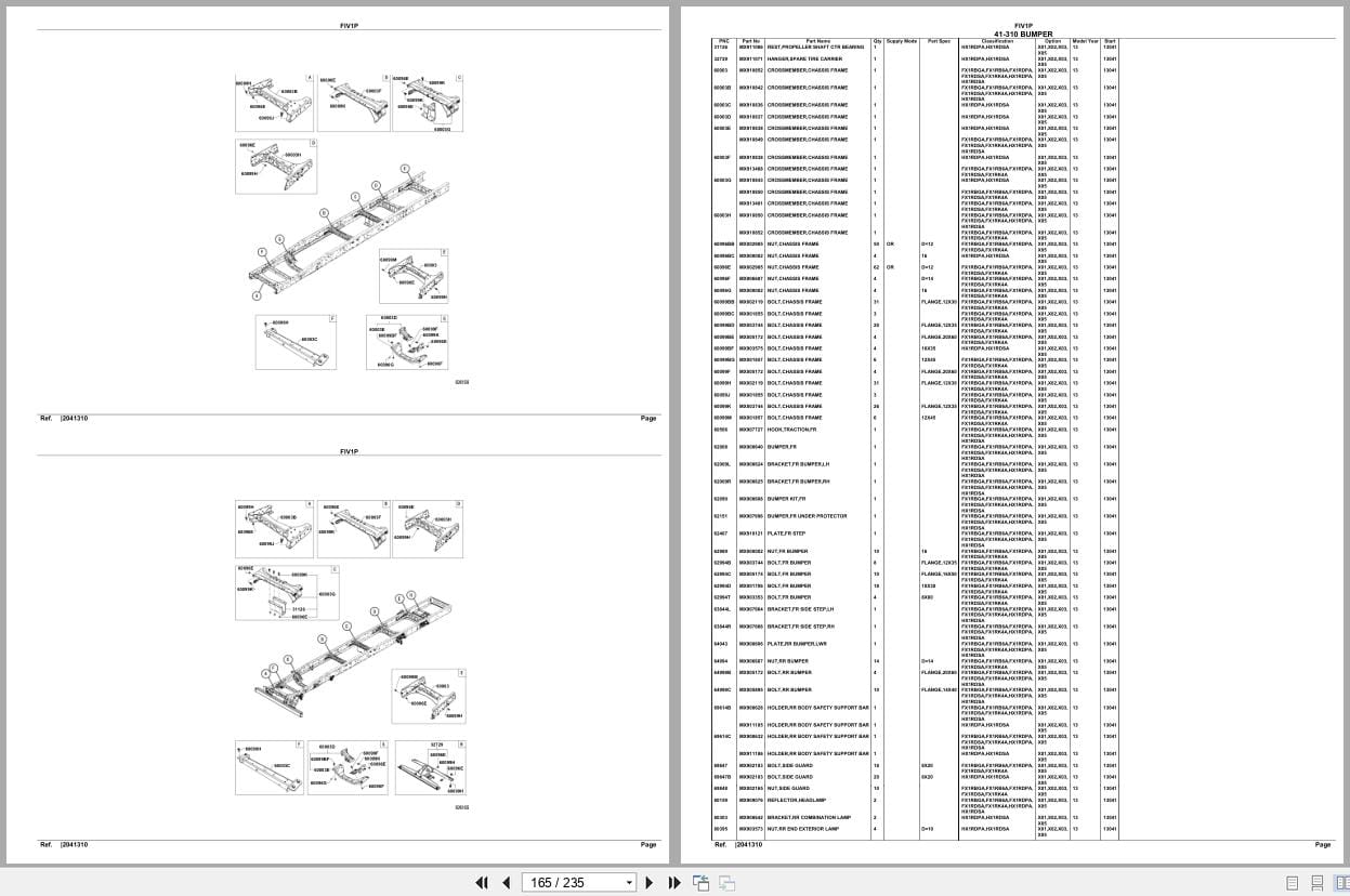 Mitsubishi Fuso Truck FIV1P GXP Spare Parts Catalog (2)