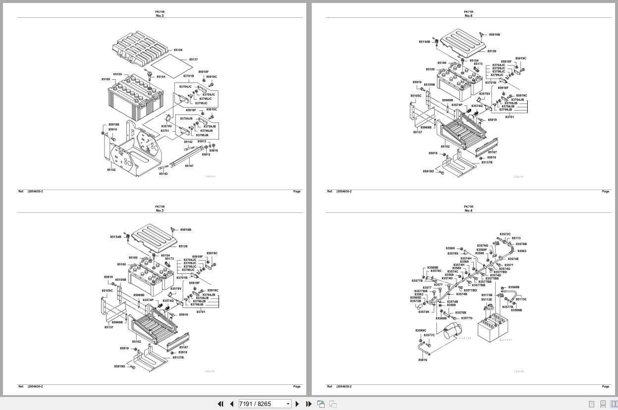 Mitsubishi Fuso Truck FK71R Spare Parts Catalog (2)
