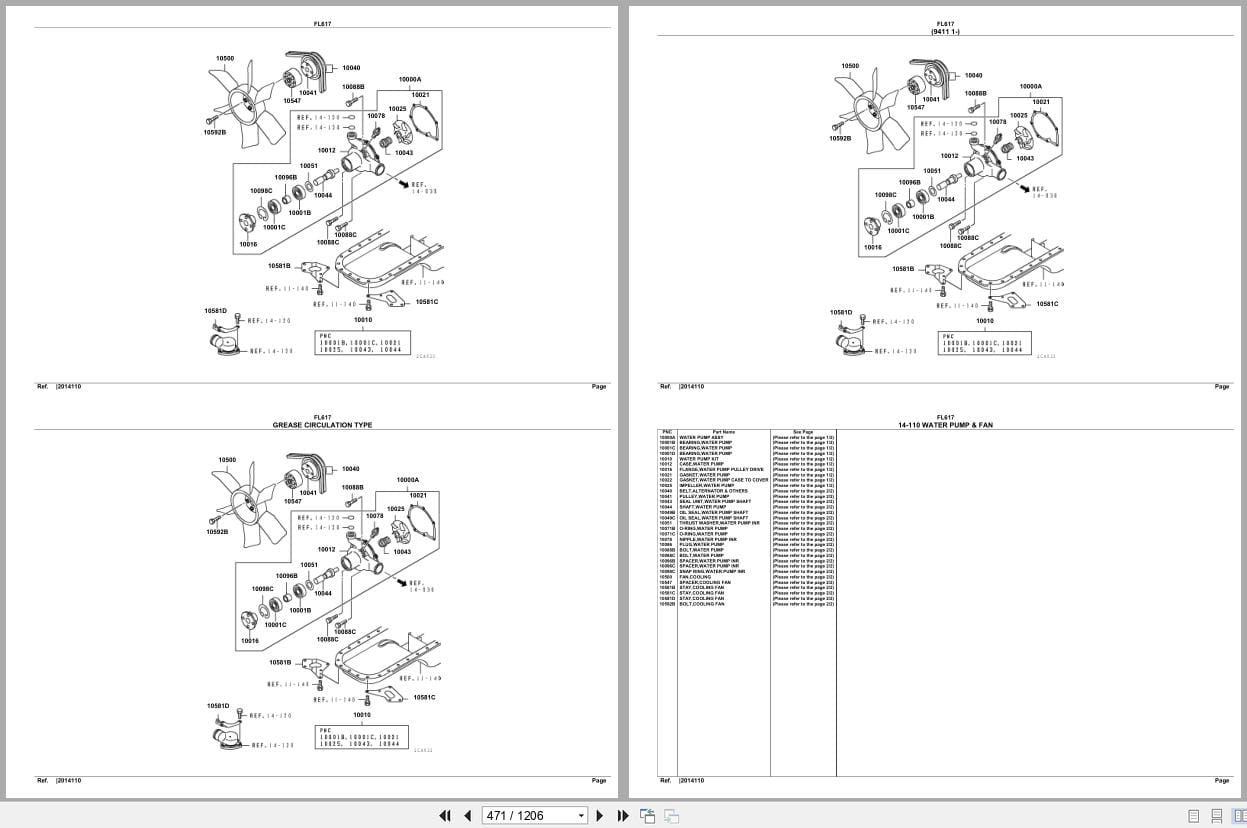 Mitsubishi Fuso Truck FL617 GXP Spare Parts Catalog (2)