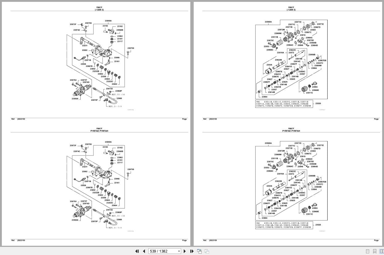 Mitsubishi Fuso Truck FM67F GXP Spare Parts Catalog (2)
