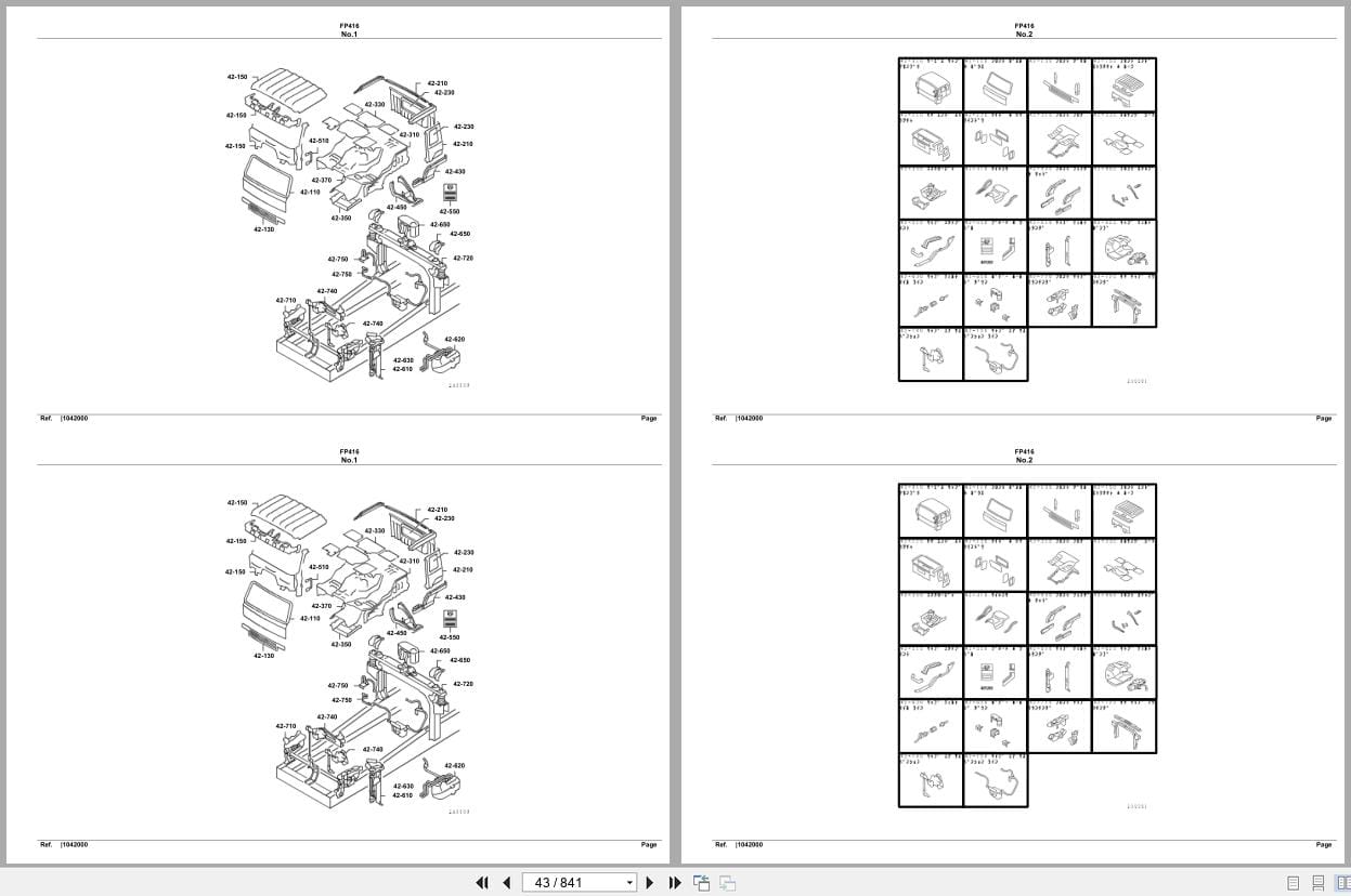 Mitsubishi Fuso Truck FP416 Spare Parts Catalog (2)