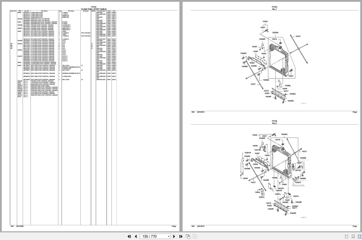 Mitsubishi Fuso Truck FP449 Spare Parts Catalog (2)