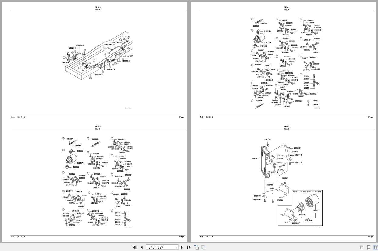 Mitsubishi Fuso Truck FP545 Spare Parts Catalog (2)