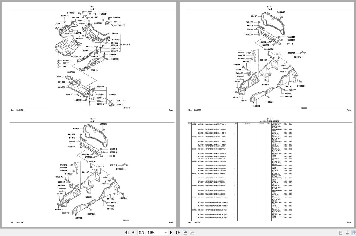 Mitsubishi Fuso Truck FS411 Spare Parts Catalog (2)