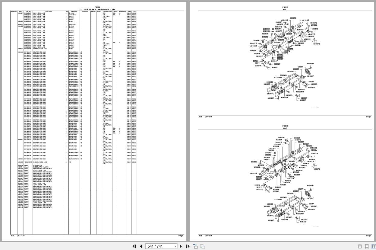 Mitsubishi Fuso Truck FS512 Spare Parts Catalog (2)