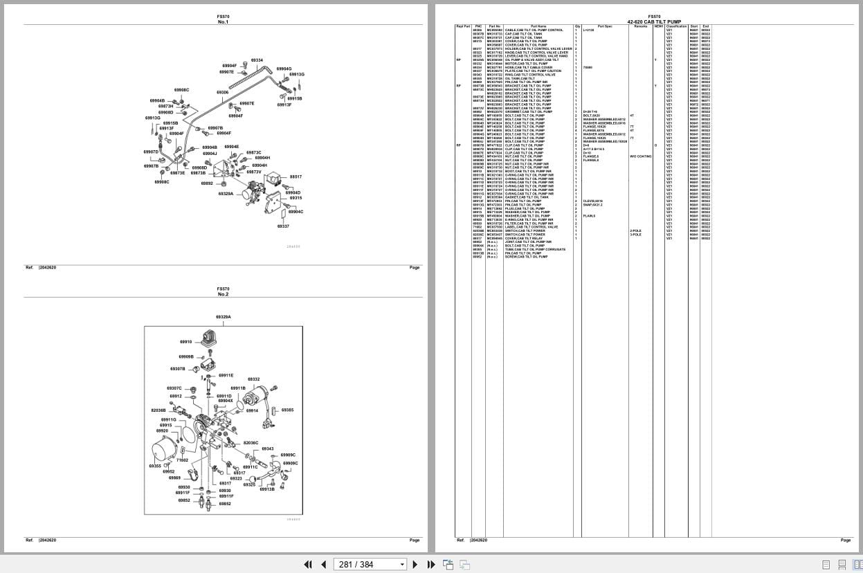 Mitsubishi Fuso Truck FS570 Spare Parts Catalog (2)