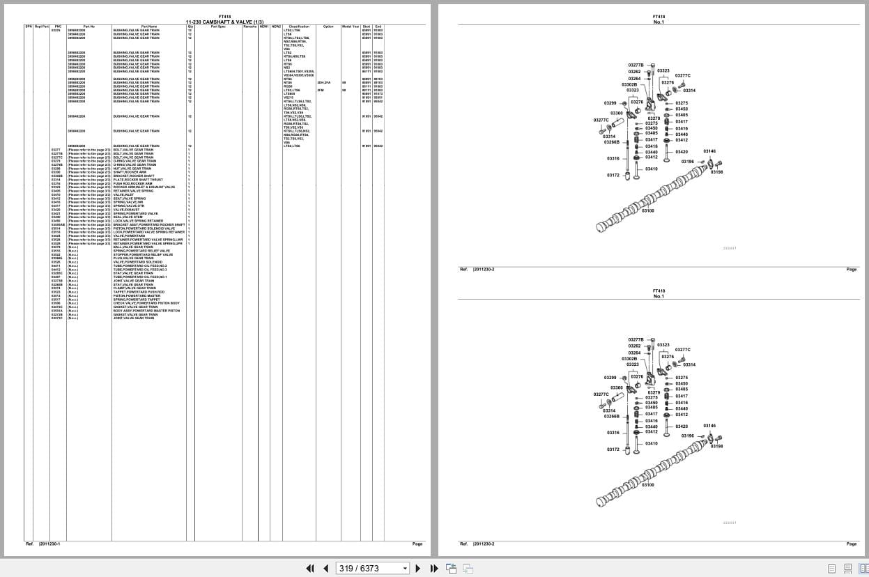 Mitsubishi Fuso Truck FT418 Spare Parts Catalog (2)
