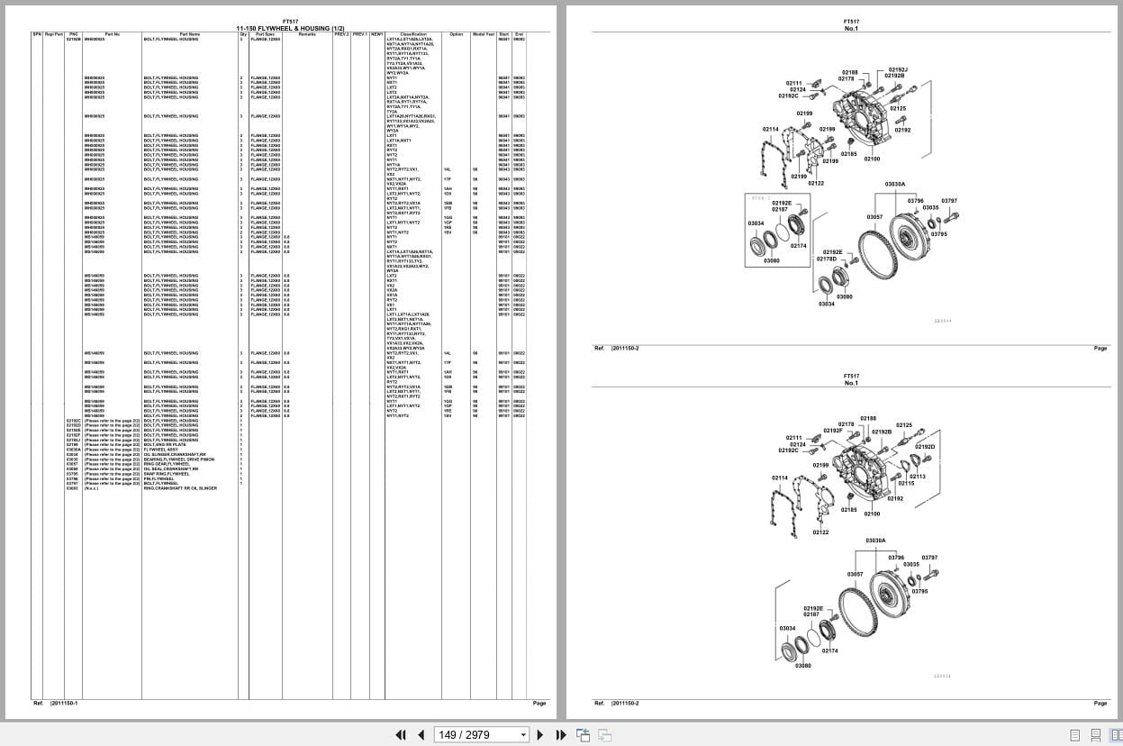 Mitsubishi Fuso Truck FT517 Spare Parts Catalog (2)
