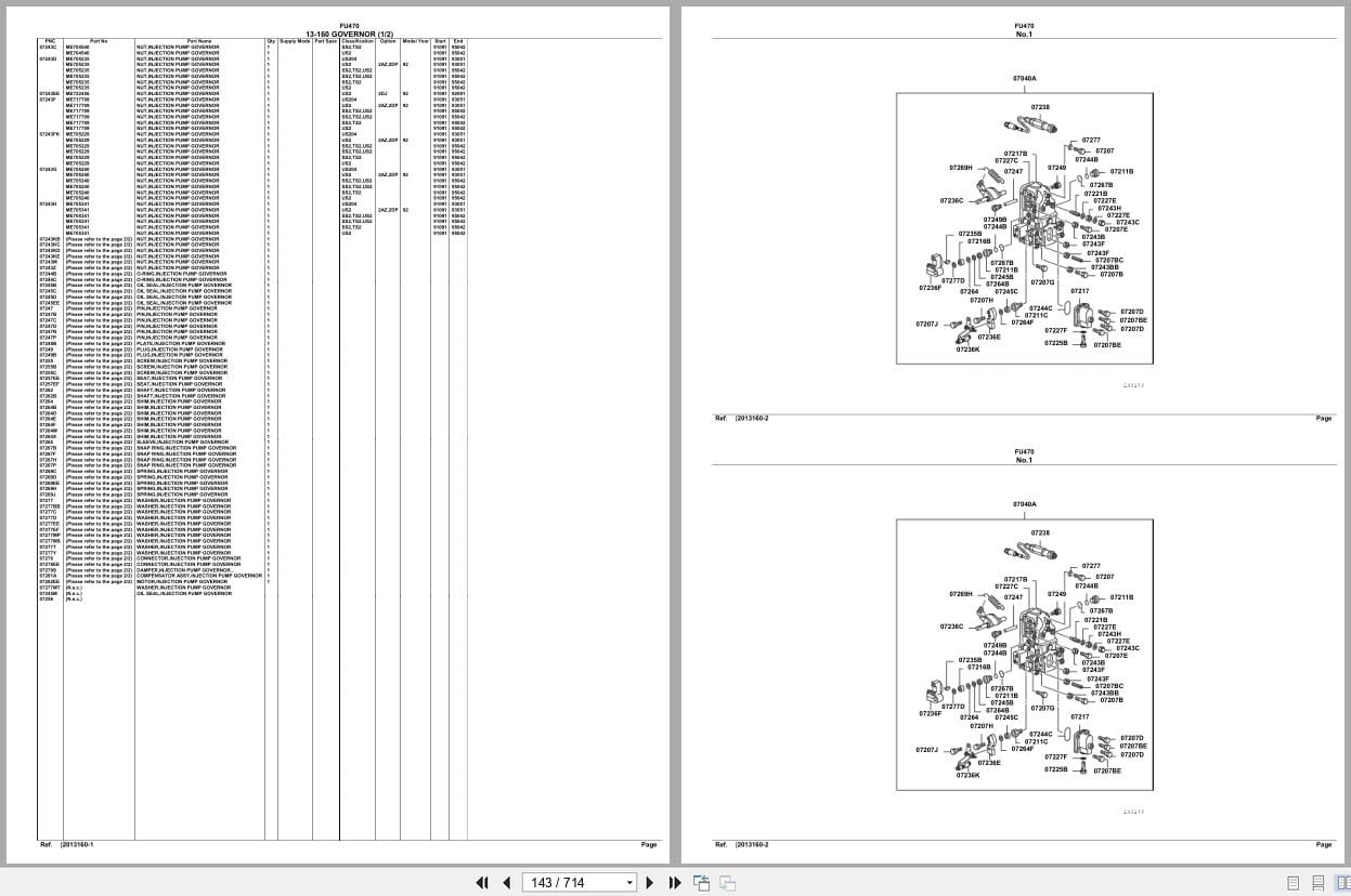 Mitsubishi Fuso Truck FU470 Spare Parts Catalog (2)