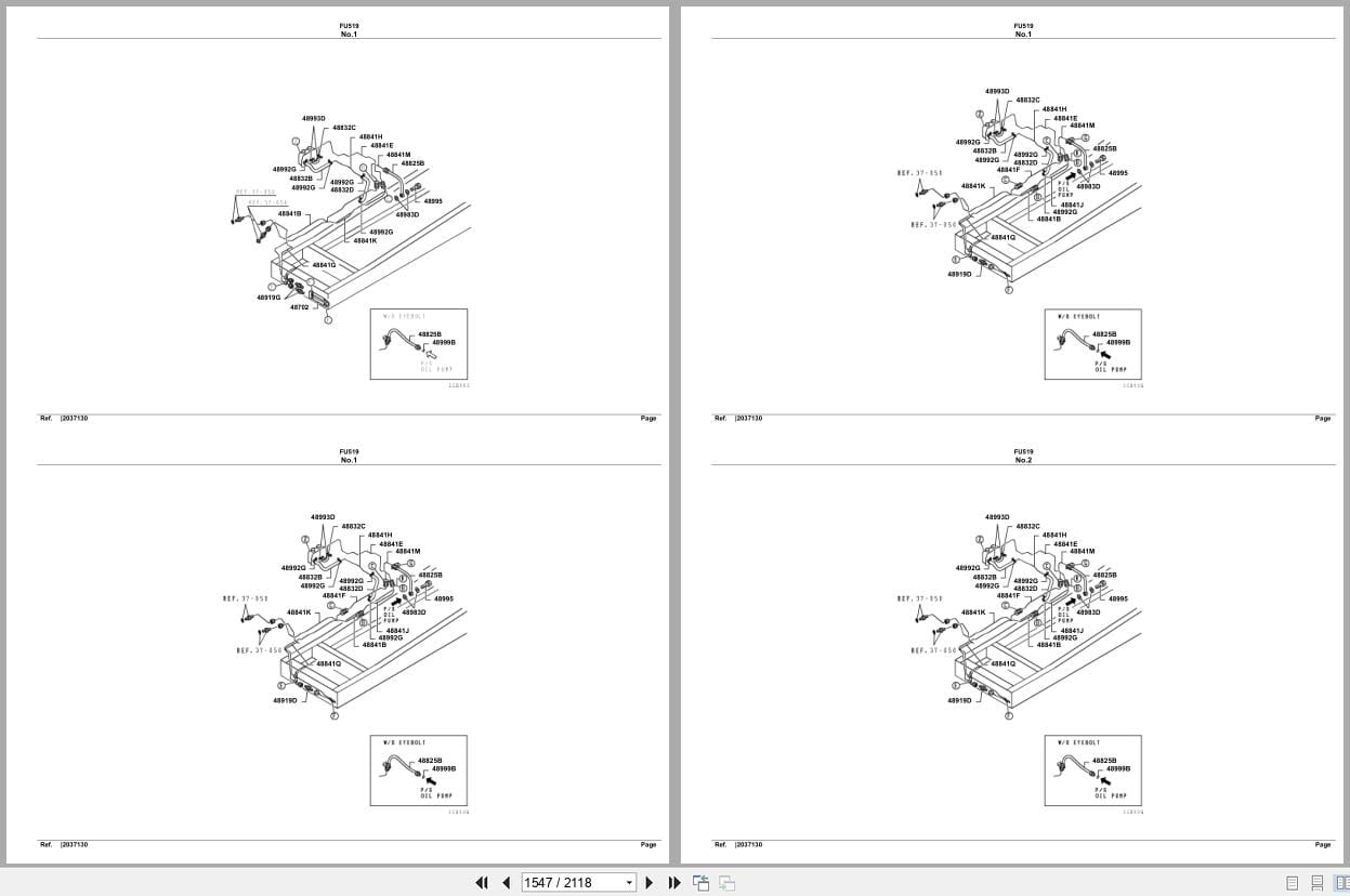 Mitsubishi Fuso Truck FU519 Spare Parts Catalog (2)