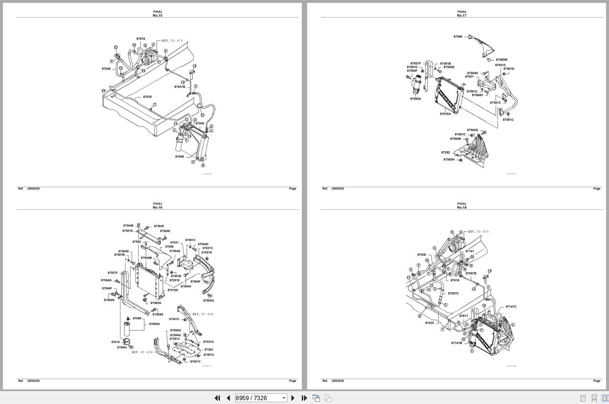 Mitsubishi Fuso Truck FU54J Spare Parts Catalog (2)
