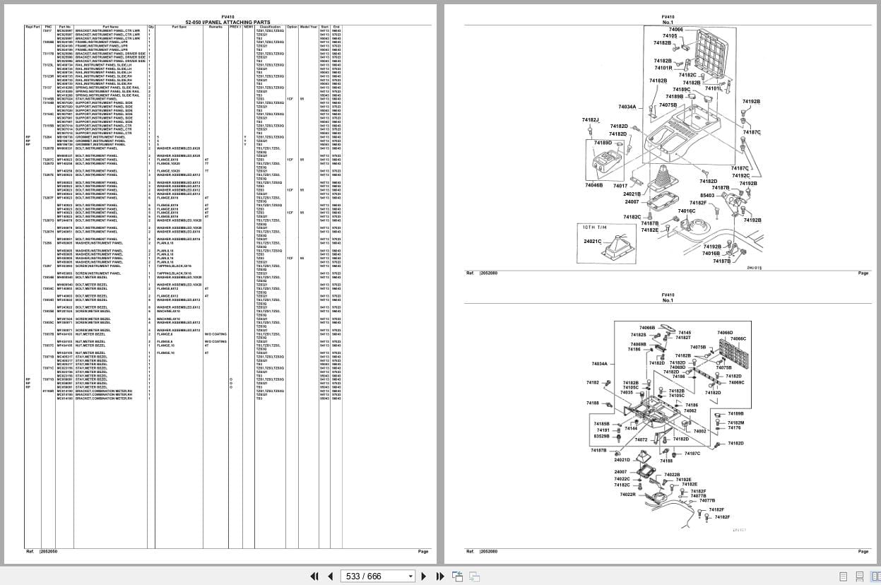 Mitsubishi Fuso Truck FV410 Spare Parts Catalog (2)