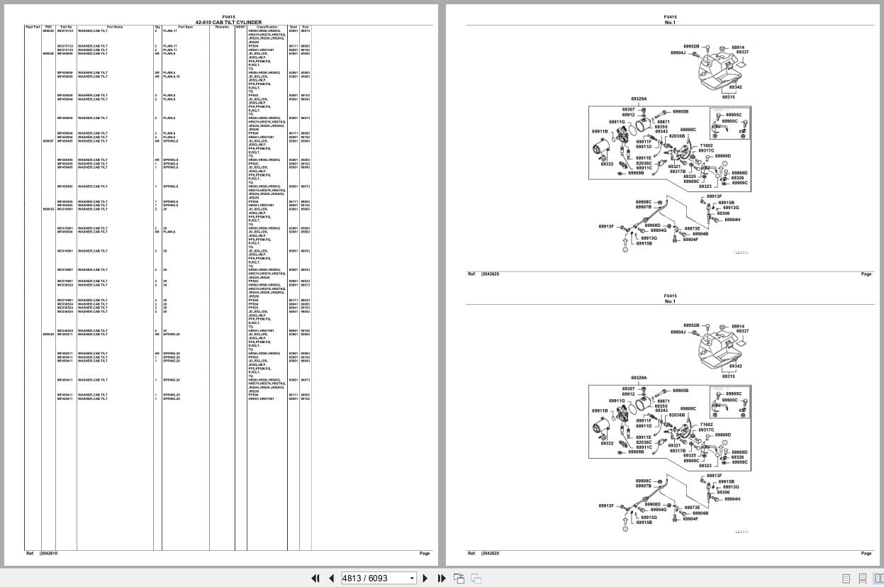 Mitsubishi Fuso Truck FV415 Spare Parts Catalog (2)