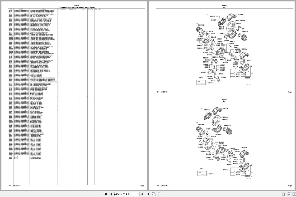 Mitsubishi Fuso Truck FV50J Spare Parts Catalog (2)