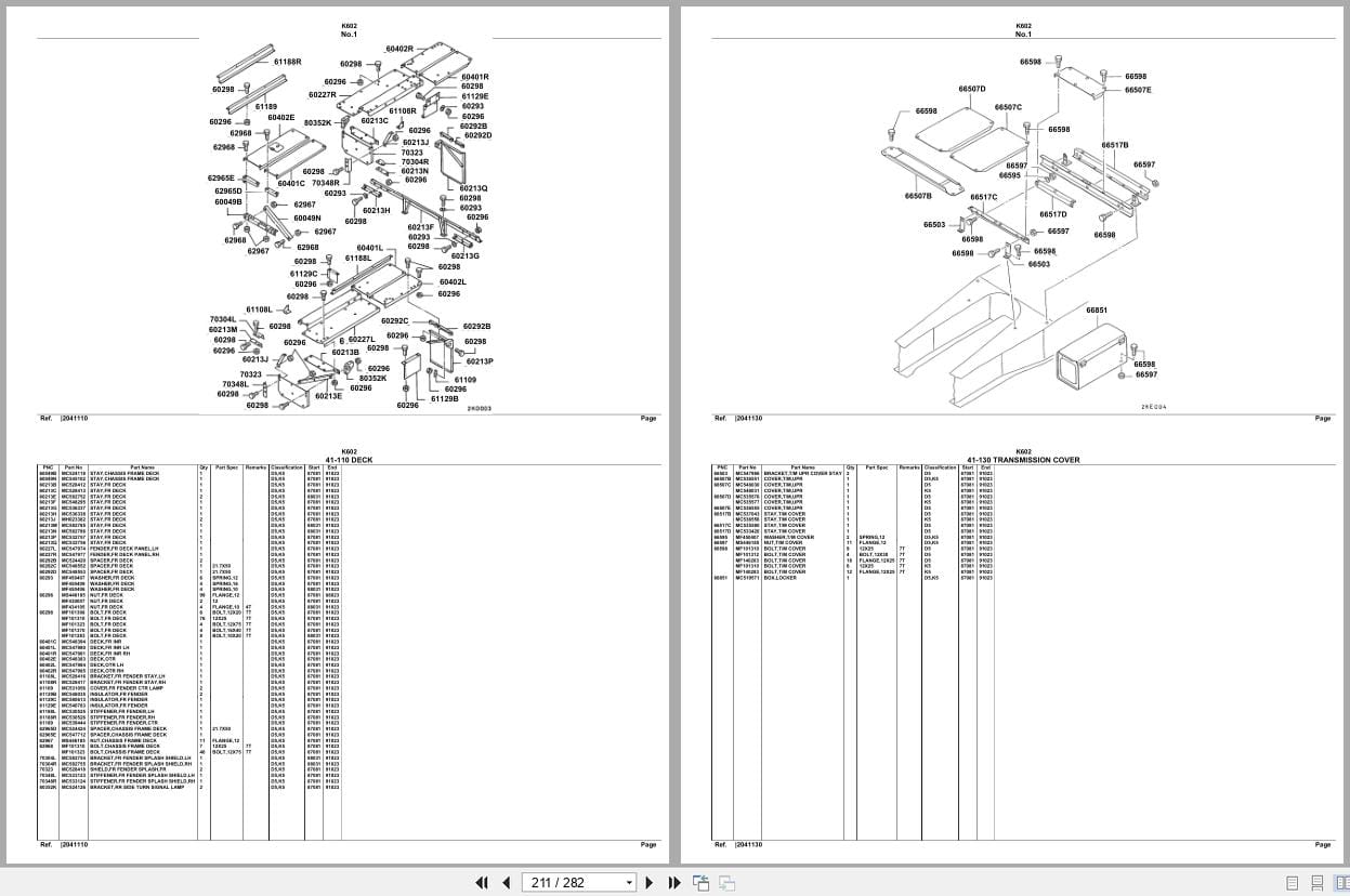 Mitsubishi Fuso Truck K602 Spare Parts Catalog (2)