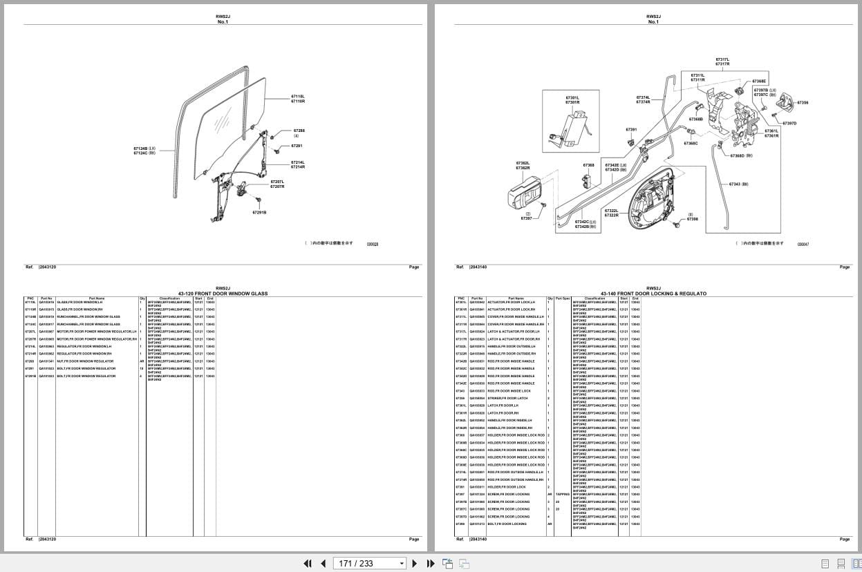 Mitsubishi Fuso Truck RWS2J Spare Parts Catalog (2)