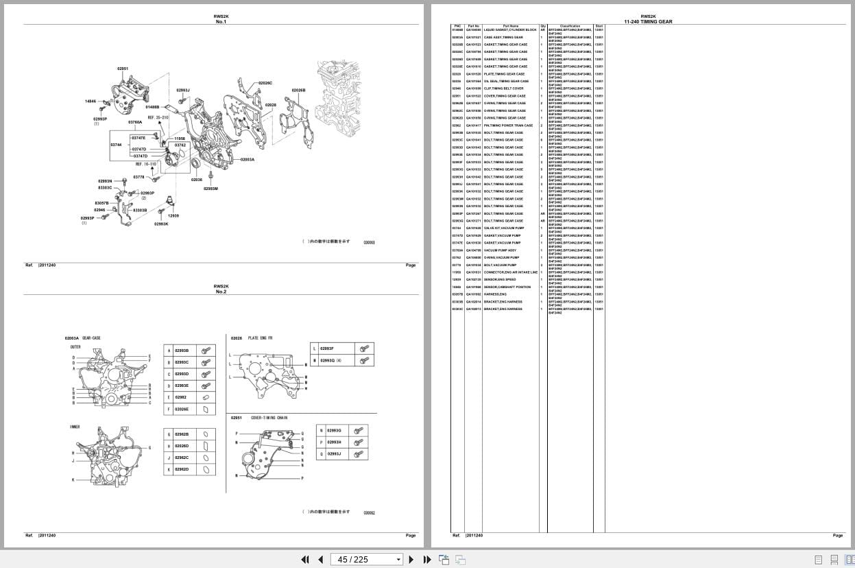 Mitsubishi Fuso Truck RWS2K Spare Parts Catalog (2)