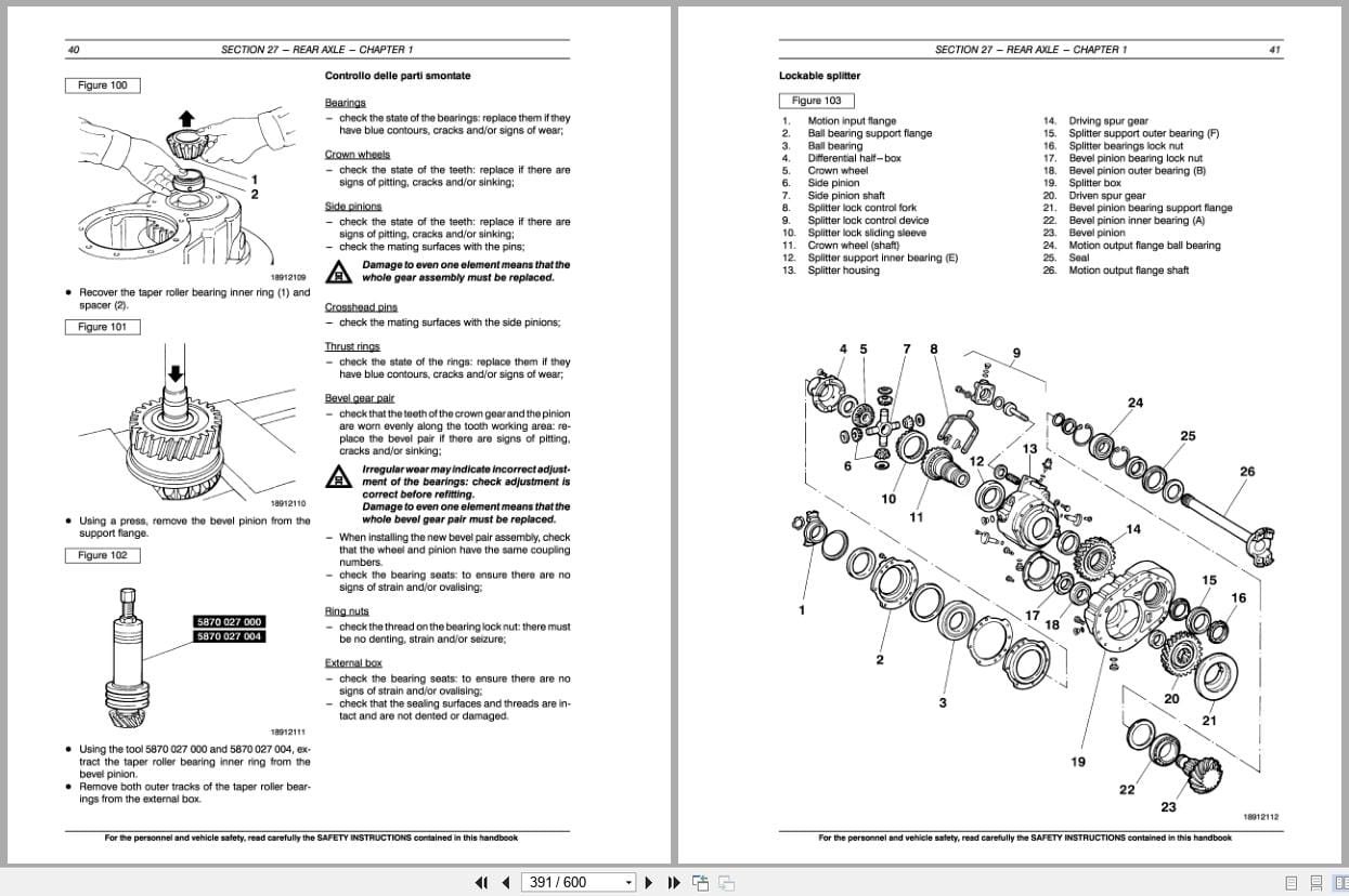New Holland Articulated Dump Truck AD250 Service Manual 6045614101 (2)