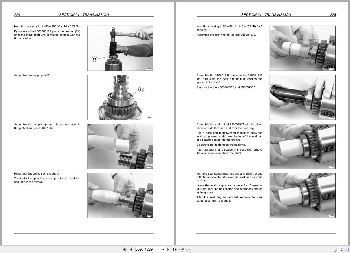 New Holland Backhoe Loader B100C to B115C Service Manual 84568042A (2)