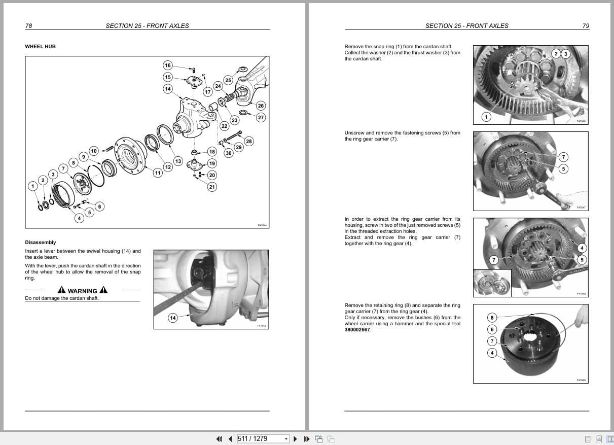New Holland Backhoe Loader B90B to B115B Service Manual 84428663B (2)