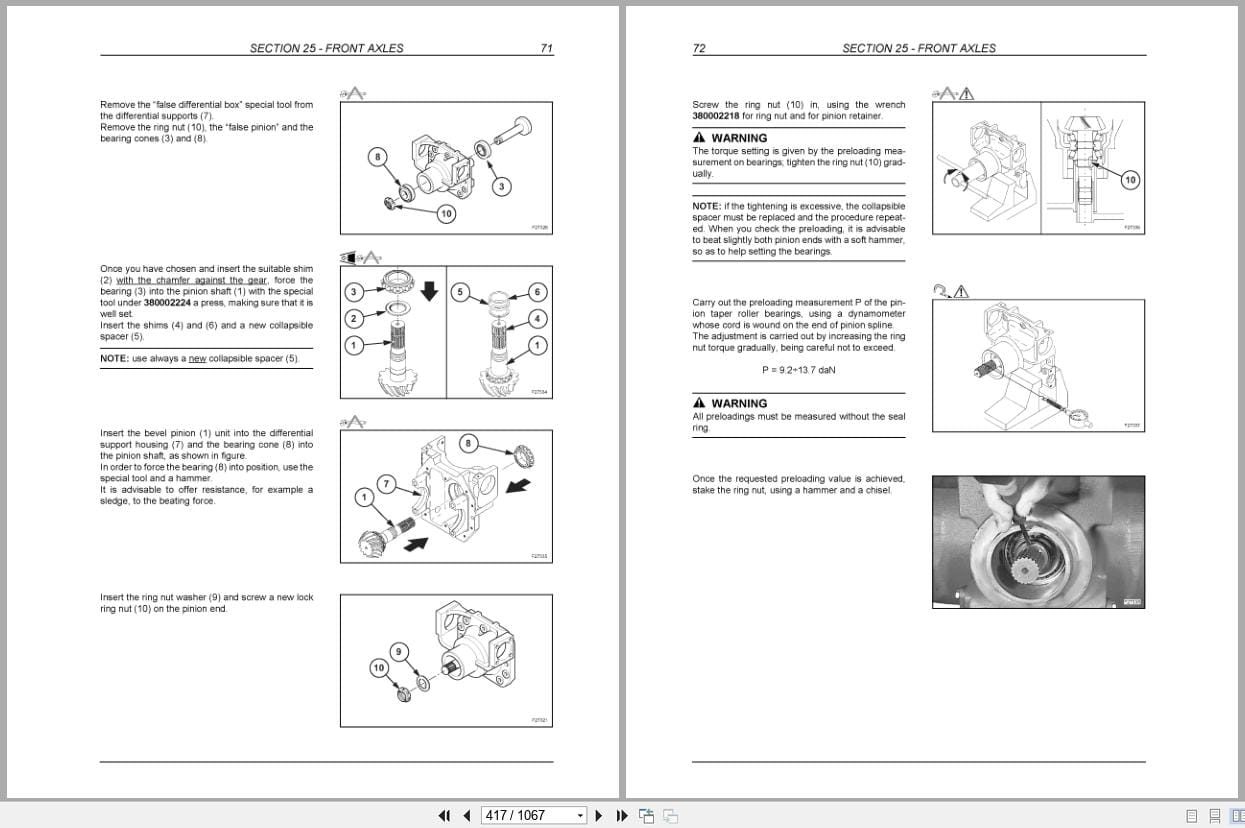 New Holland Backhoe Loader B95 to B115 Service Manual 60367230NA 2006 (2)