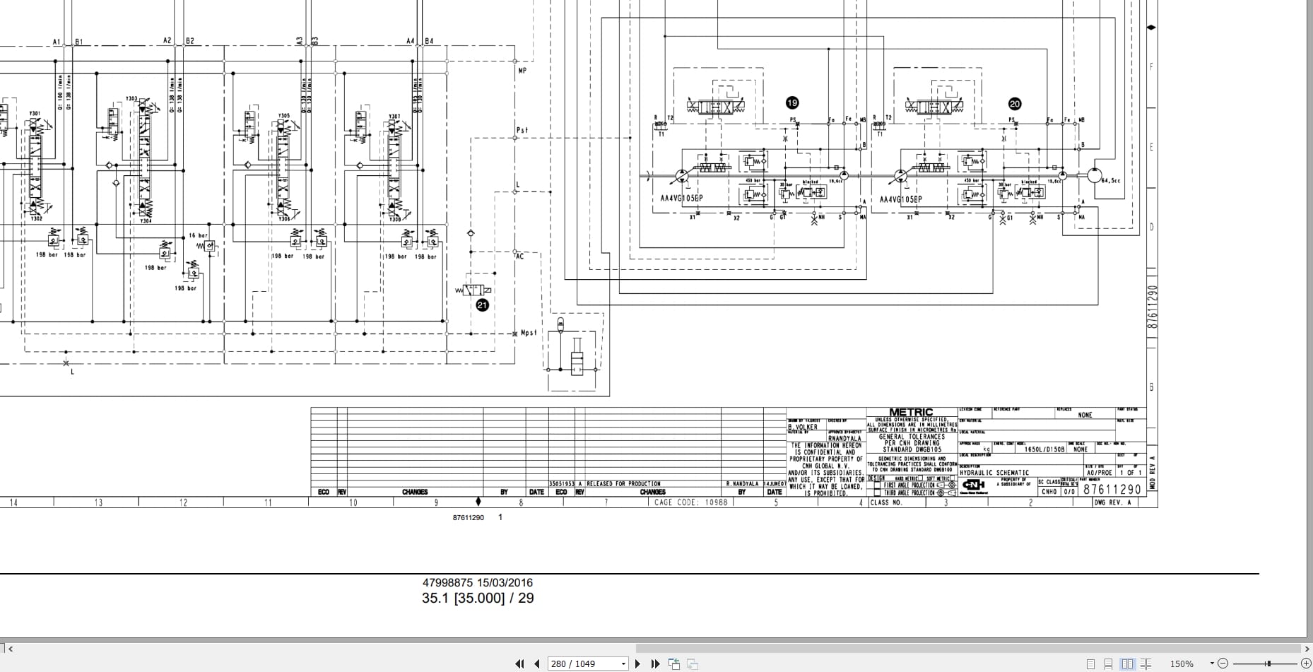 New Holland Crawler Dozer D150B Service Manual 47998875 (3)