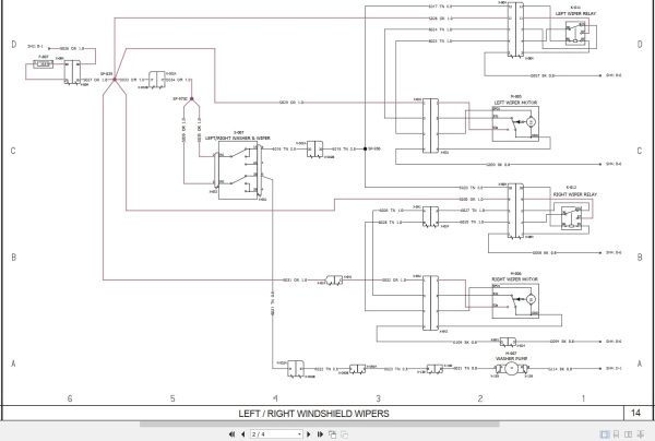 New Holland Crawler Dozer D150C Tier 2 Electrical Schematic Rac48048995 (2)
