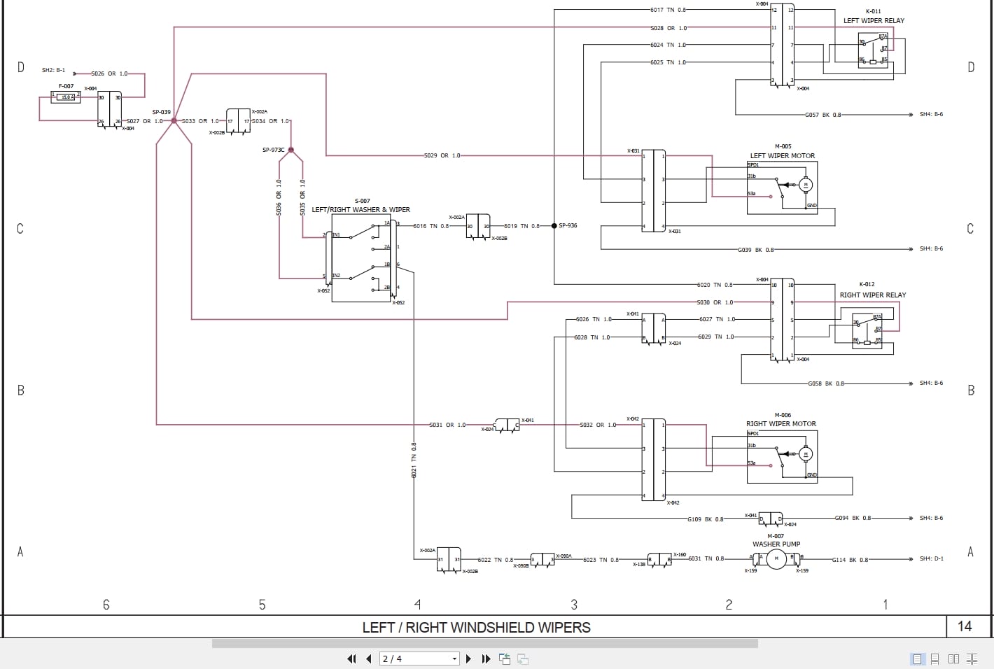 New Holland Crawler Dozer D150C Tier 2 Electrical Schematic RAC48048995 (2)