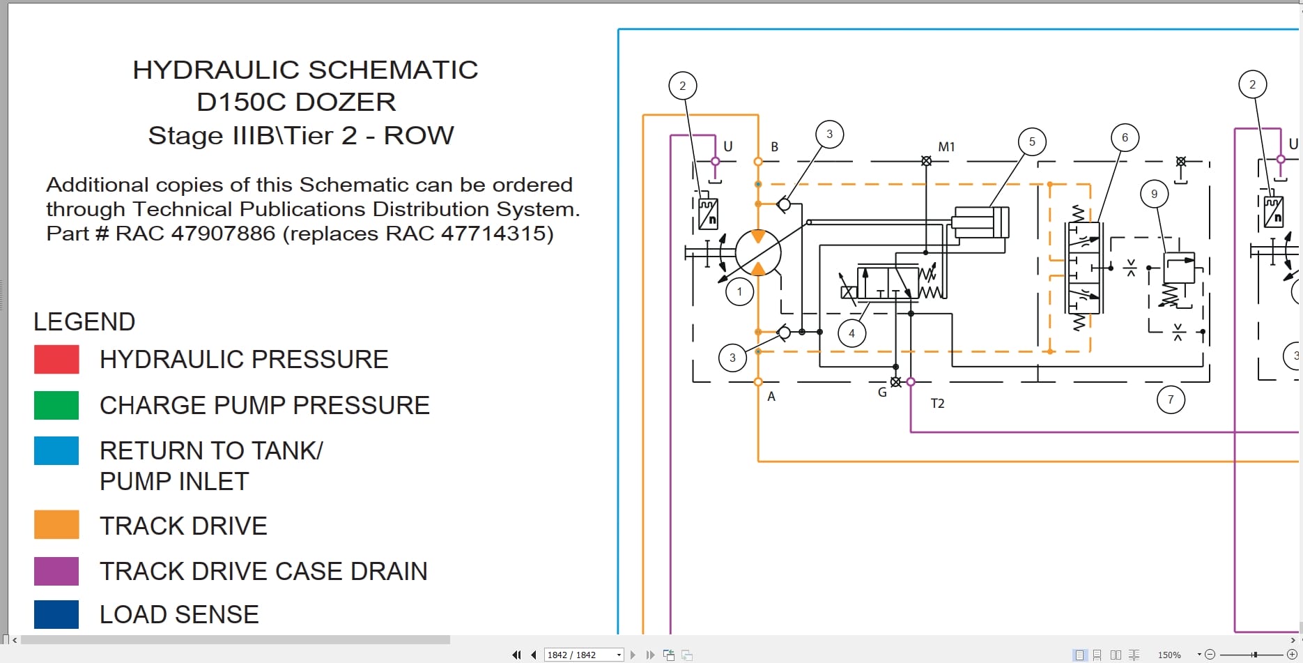 New Holland Crawler Dozer D150C Tier 2 Service Manual 47907877 (4)