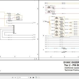 New Holland Crawler Dozer D180C Tier 2 Electrical Schematic RAC48048999 (1)